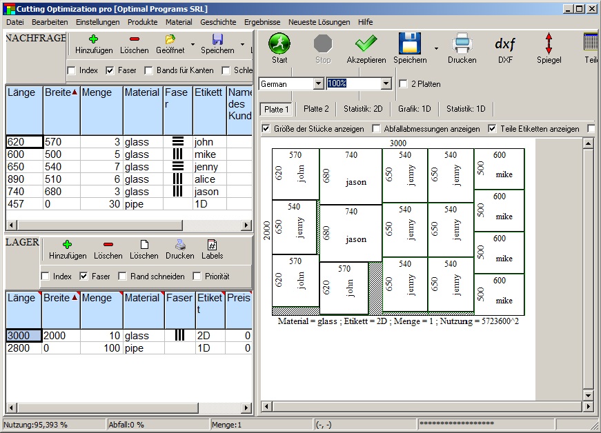 Cutting Optimization pro