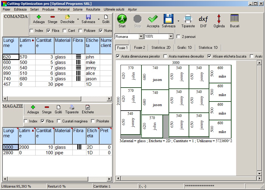 cutting optimization pro screenshot